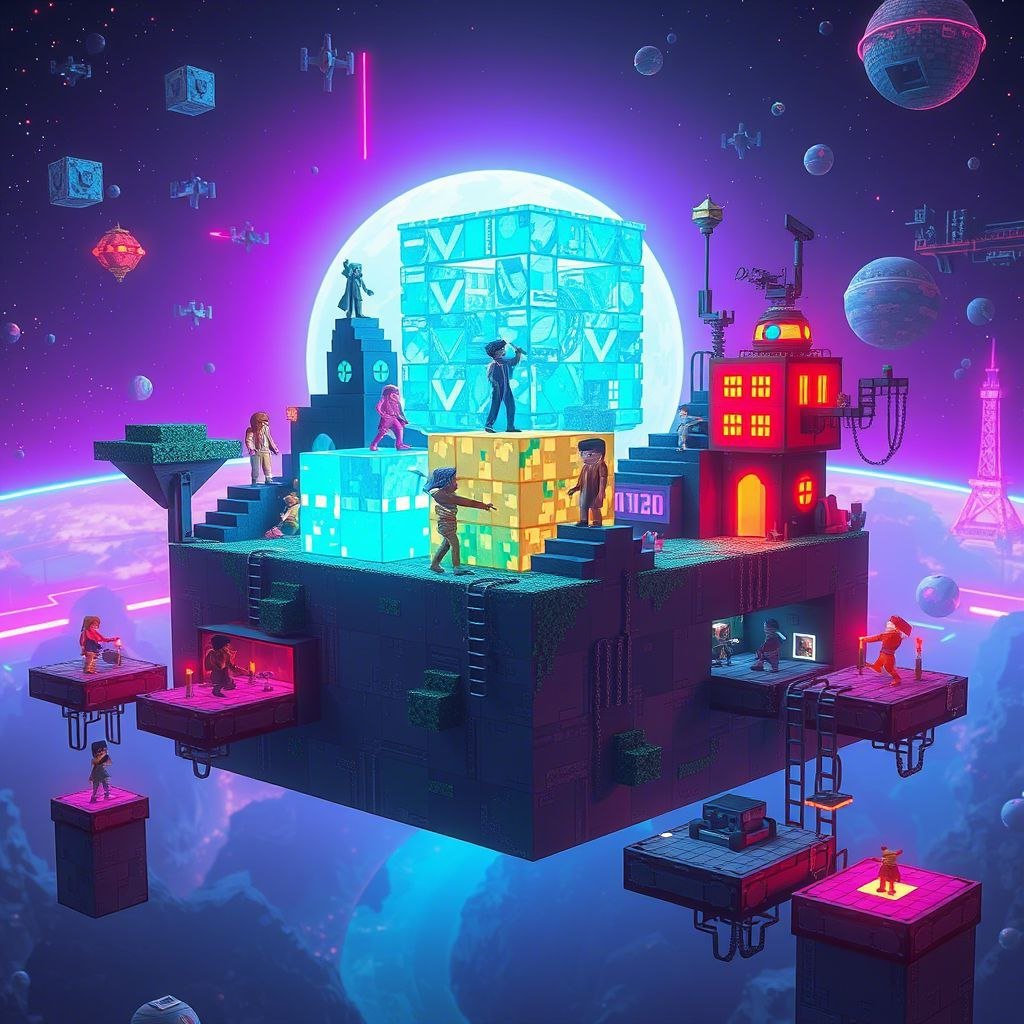 planet of cubes